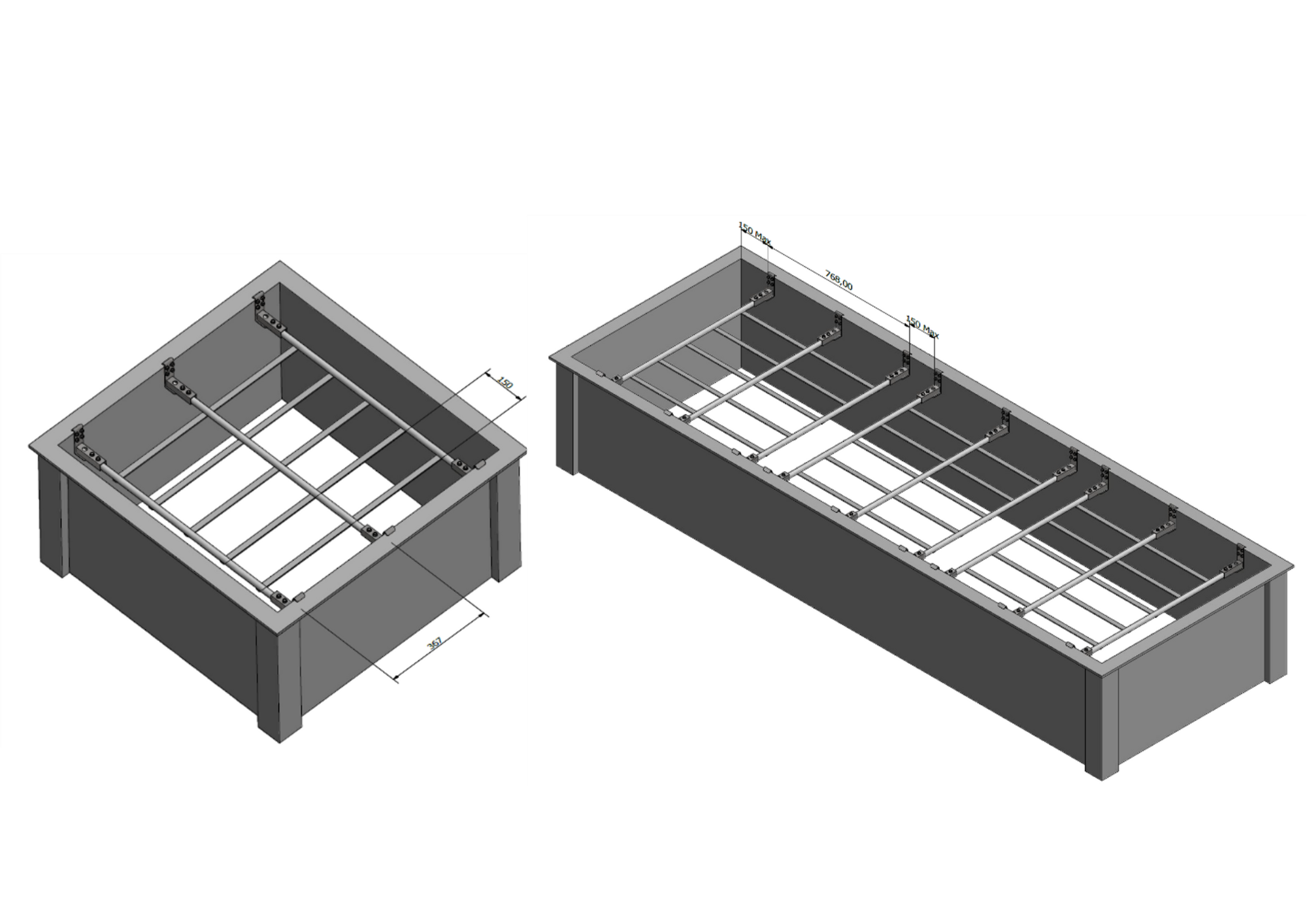 Grille de protection antichute pour translucides et lanterneaux sur toiture